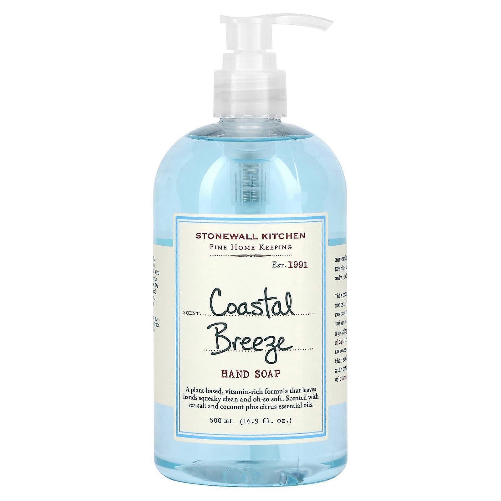 Hand Soap, Coastal Breeze, 16.9 fl oz (500 ml)