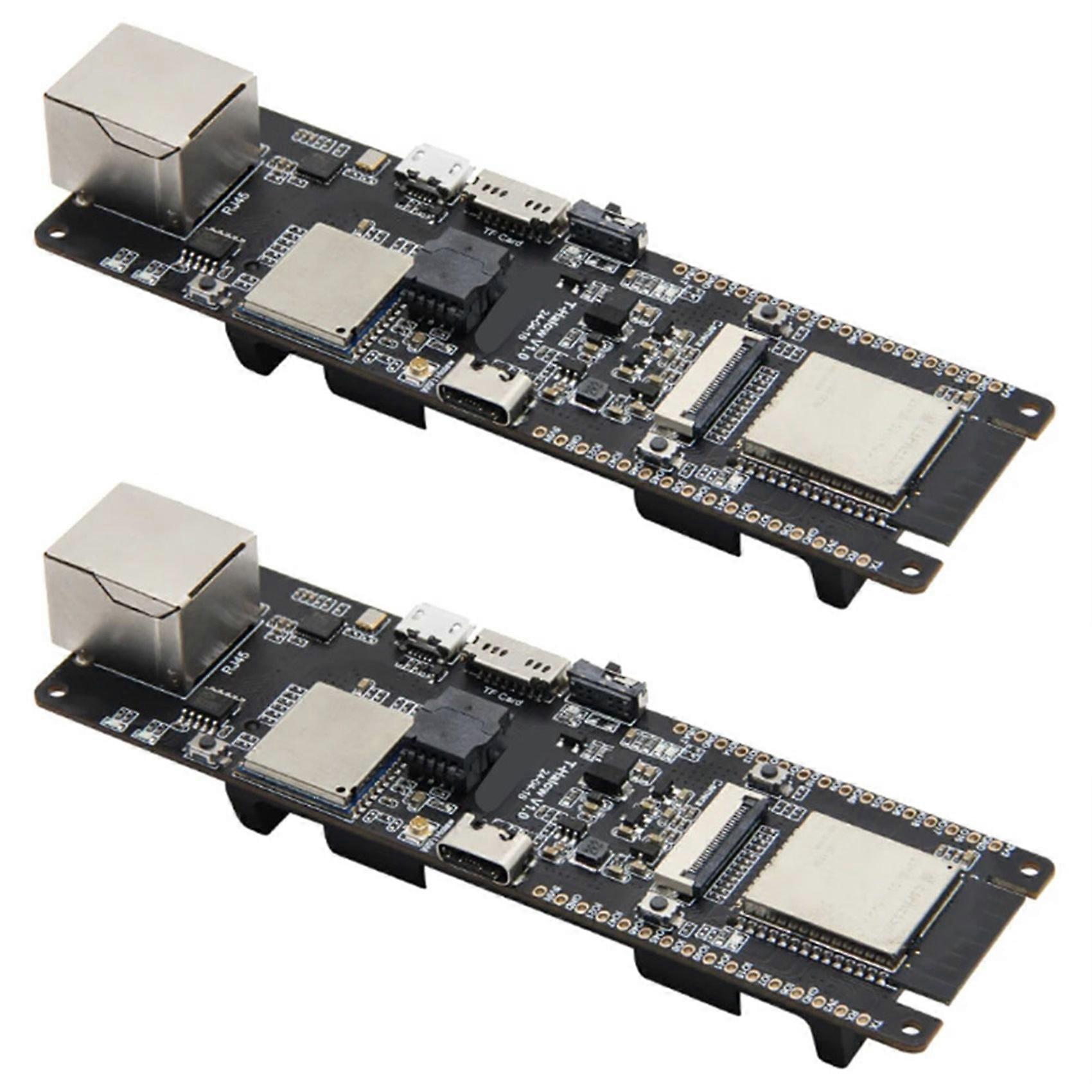 2X T-Halow ESP32-S3 Ethernet Development Board WiFi Bluetooth Module Wi-Fi CERTIFIED HaLOW RJ45 Network Port Camera Seat