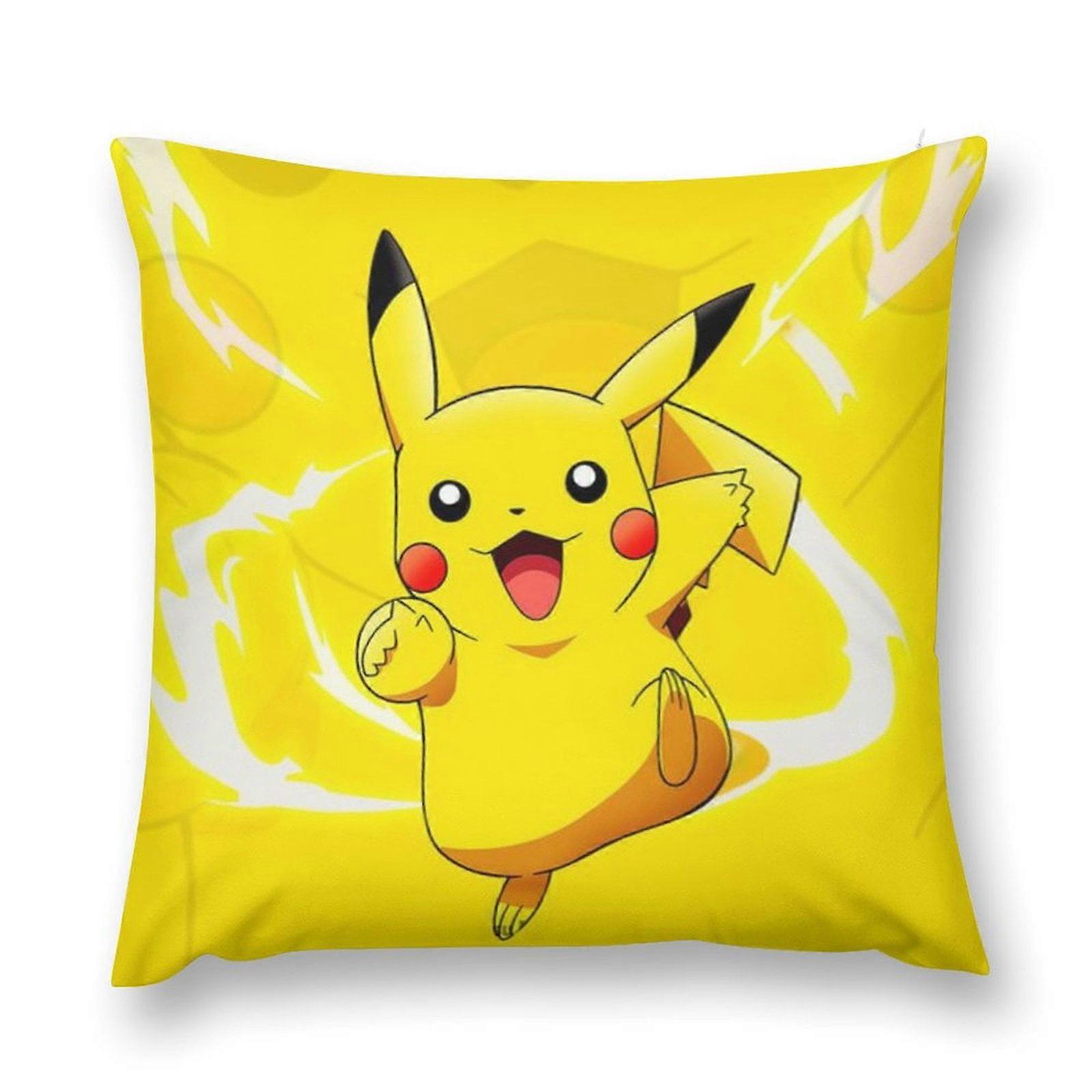 Pikachu Plush Pillow Case Throw Multisize Ultra-comfortable Pillowcase Cushion Anti-fouling Protective Cases
