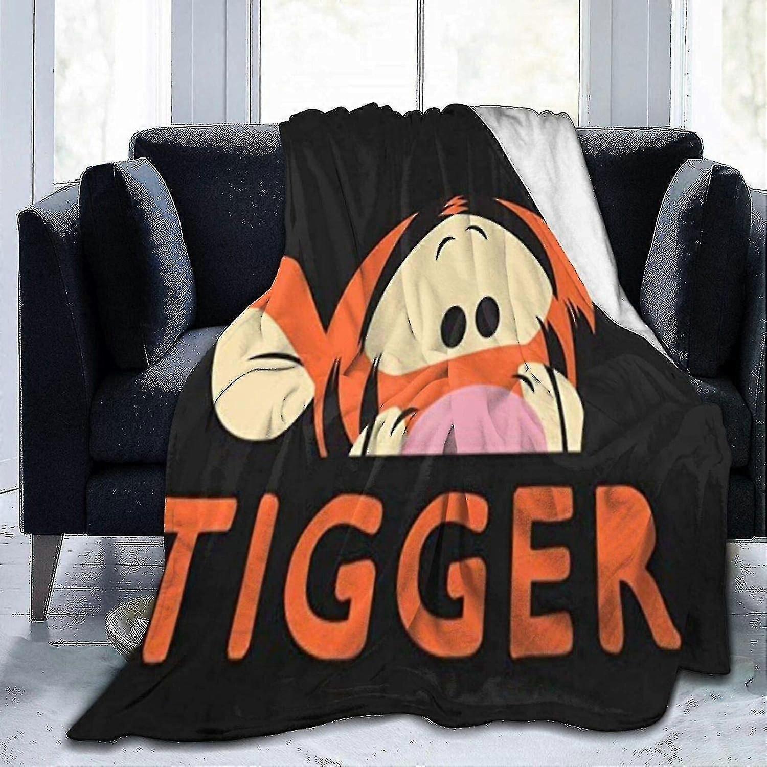 Blanket The Pooh Peek A Boo Tigger Digital Printed Ultrasoft Micro Fleece Blanket Soft Warm-l265