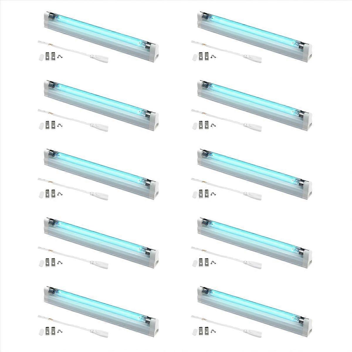 8W Germicidal Light T5 Tube UVC Kill Dust Mite Eliminator Quartz Lamp