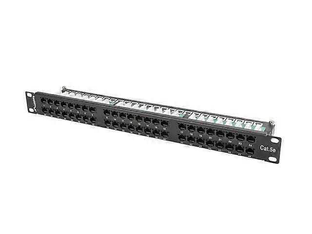 Patch Panel Lanberg Ppu5-1048-b 1u