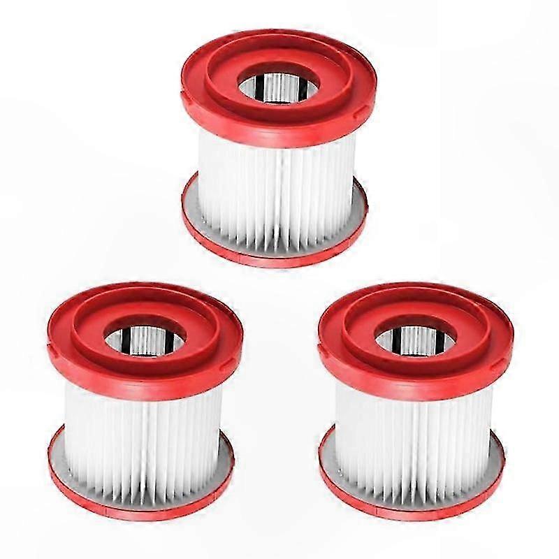 3-Pack HEPA Filters for Wet/Dry Vacuums, Compatible with 0880-20, 0970-20 and M12 Models