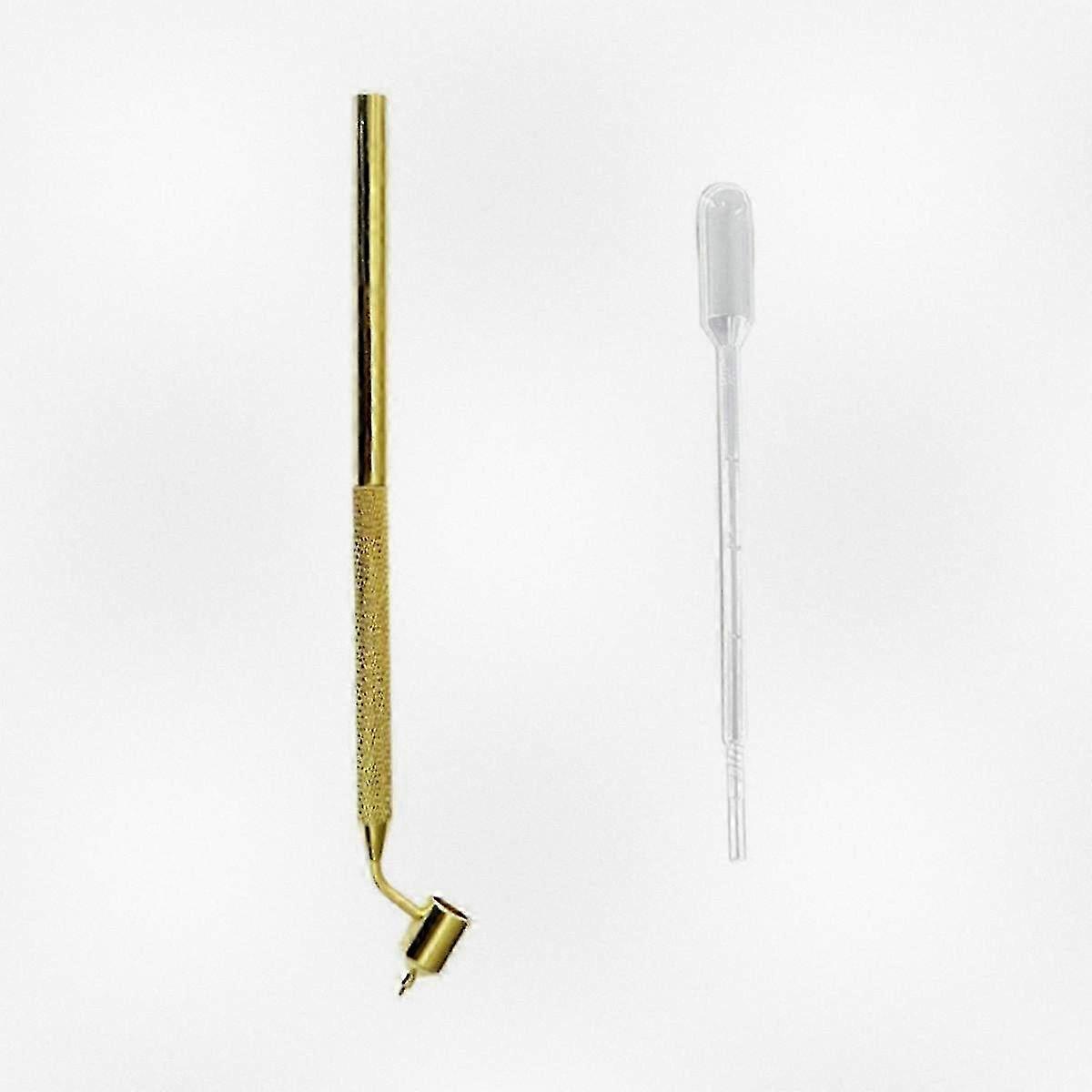 0.5mm Fine Line Sketch Pen with Slanted Tip, Fluid Ink Artist Drawing Tool, Portable Aluminum Fineliner for Painting and Design