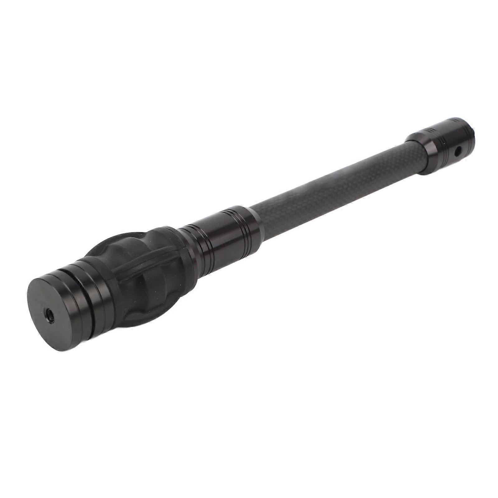 Bow Stabilizer 3K Carbon Fiber Reduce Vibration with Weights and Damping Balance Bar Rod for Archery Equipment TS‑8 