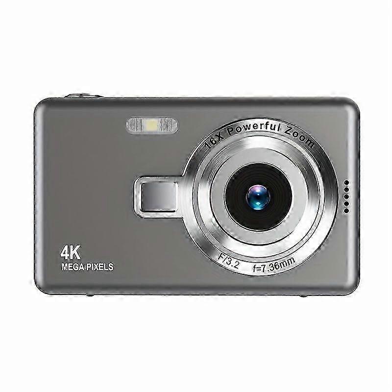 25-26 Digital Camera Hd Digital Camera Auto Focus Function Grey