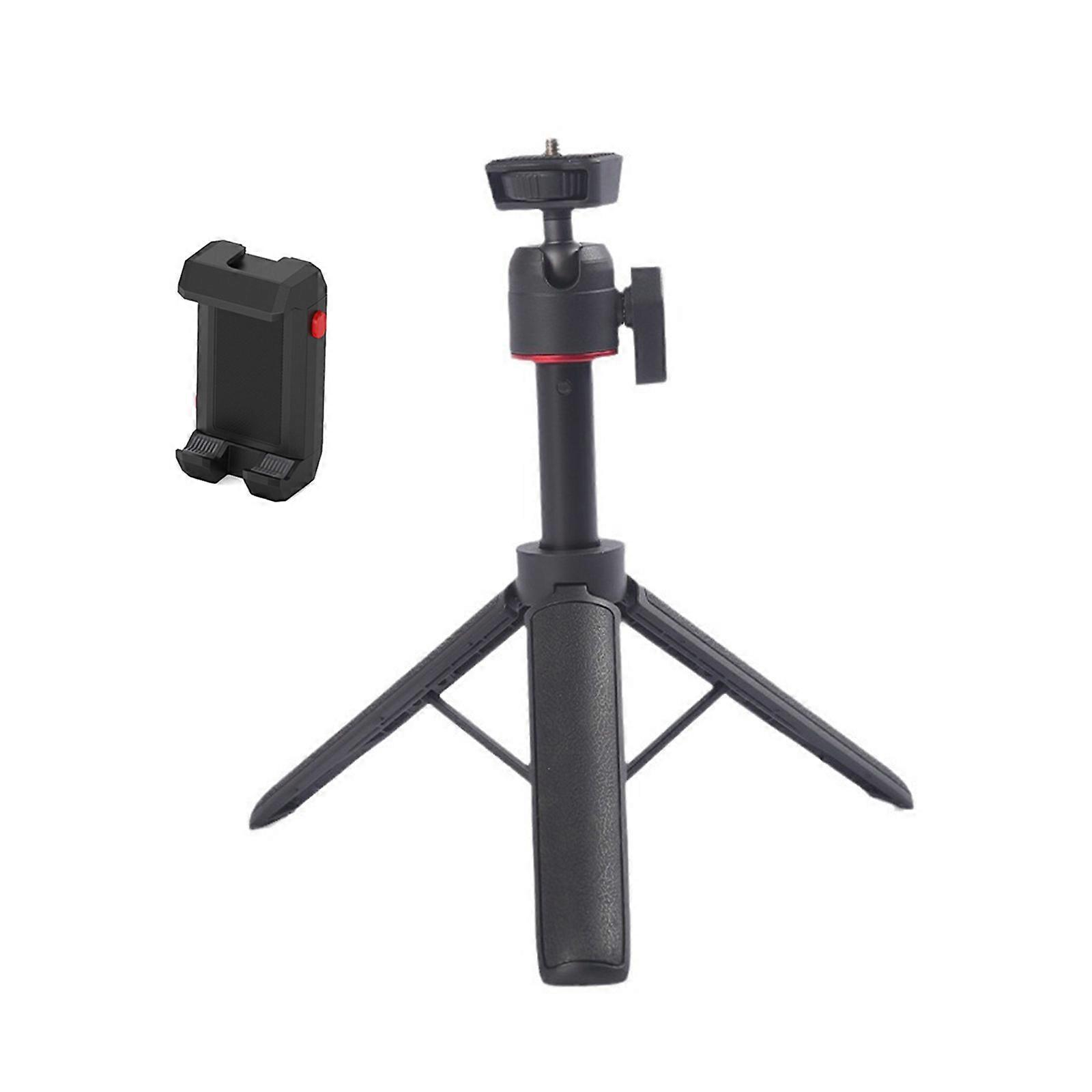 Adjustable Tripod for Vlogging and Photography Aluminum Structure Adjustable Height with Phone Holder For Travel Multicolor