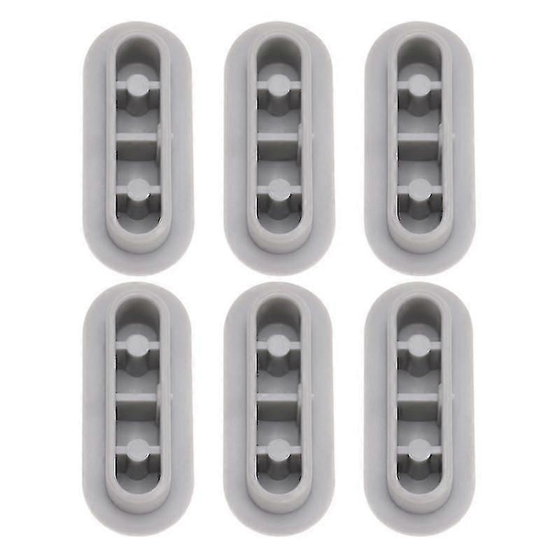 6kpl wc-istuimen puskuri wc-istuimen tiiviste wc-istuimen pehmustetyyny kotikäyttöön