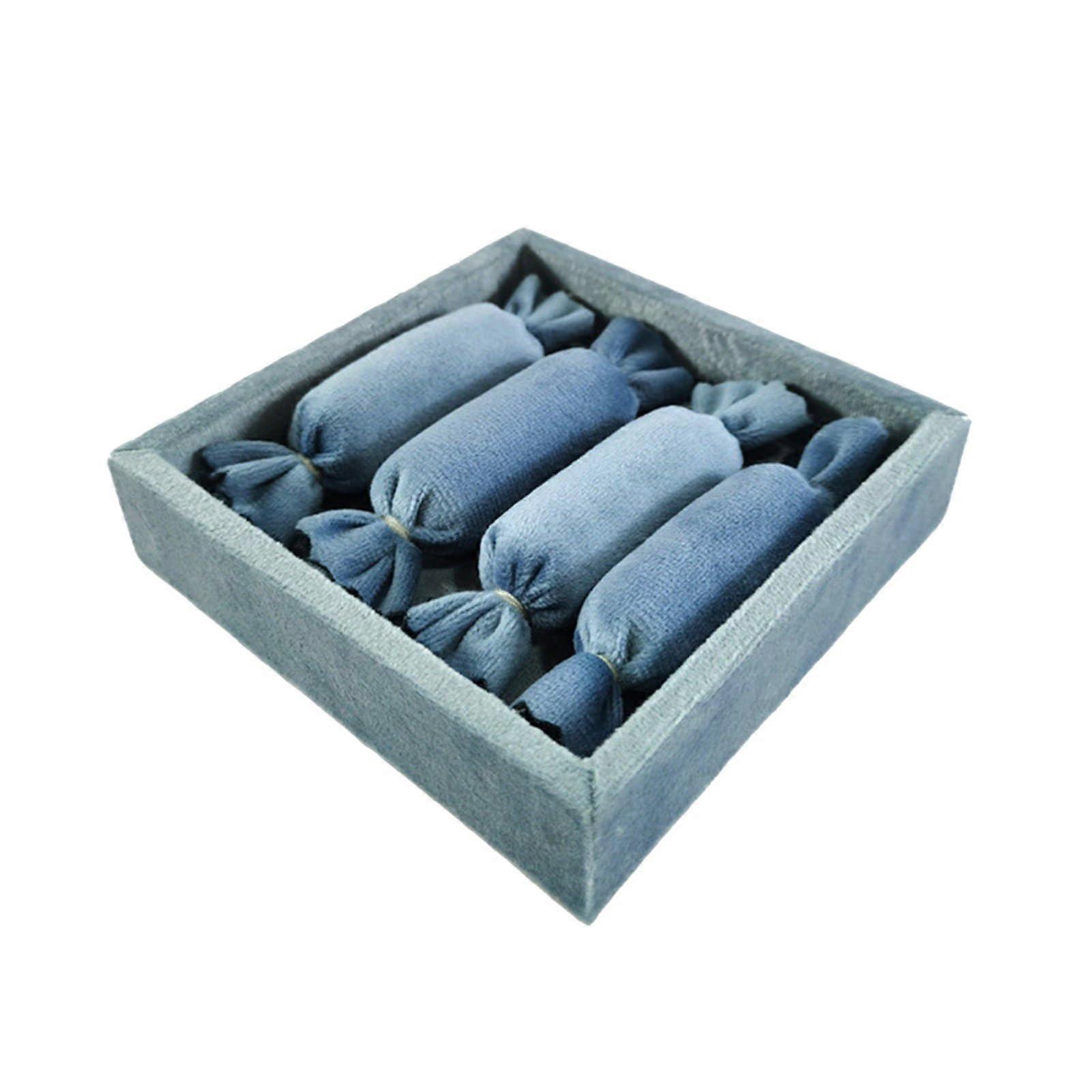 Covered Jewelry Display Stand, Rings And Earrings Storage Organiser, Stylish Accessory Sorting Tray