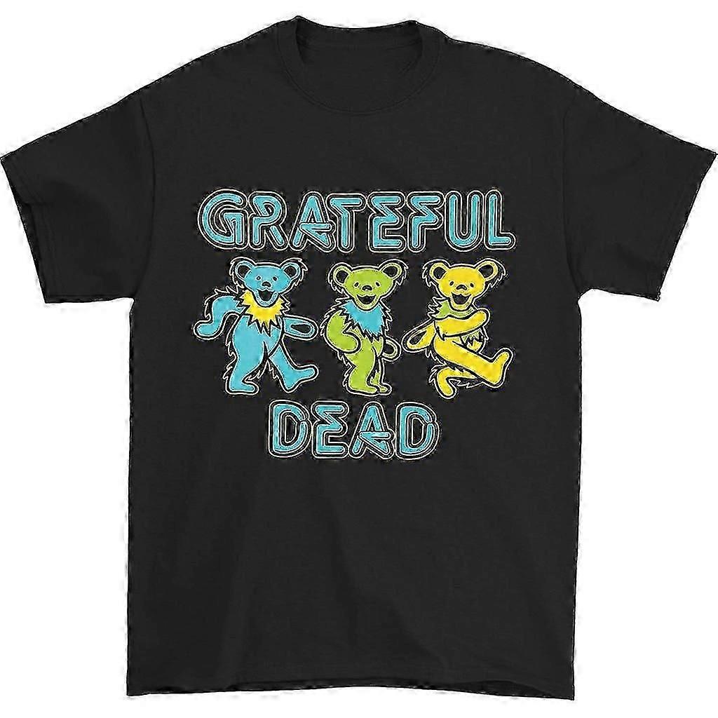 Camiseta Grateful Dead Three Dancing Bears com design retrô