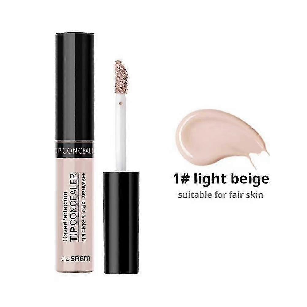 6.5g Liquid Concealer with SPF 28 PA++ for Dark Circles and Blemishes Long-Lasting Natural Coverage in 8 Shades