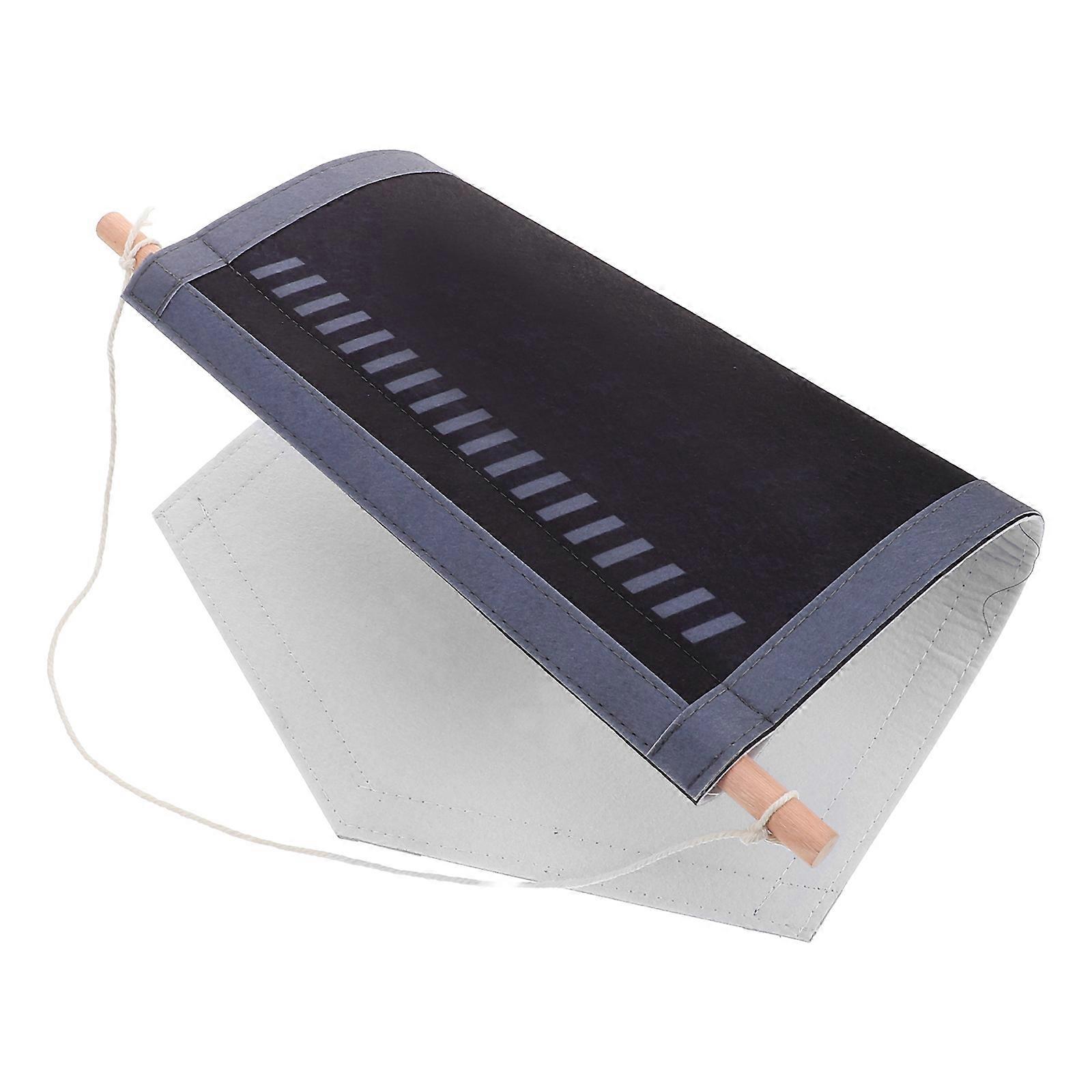 Grey Hanging Brooch Display Holder Pin Collection Canvas Frame With Badge Collection 1 Set