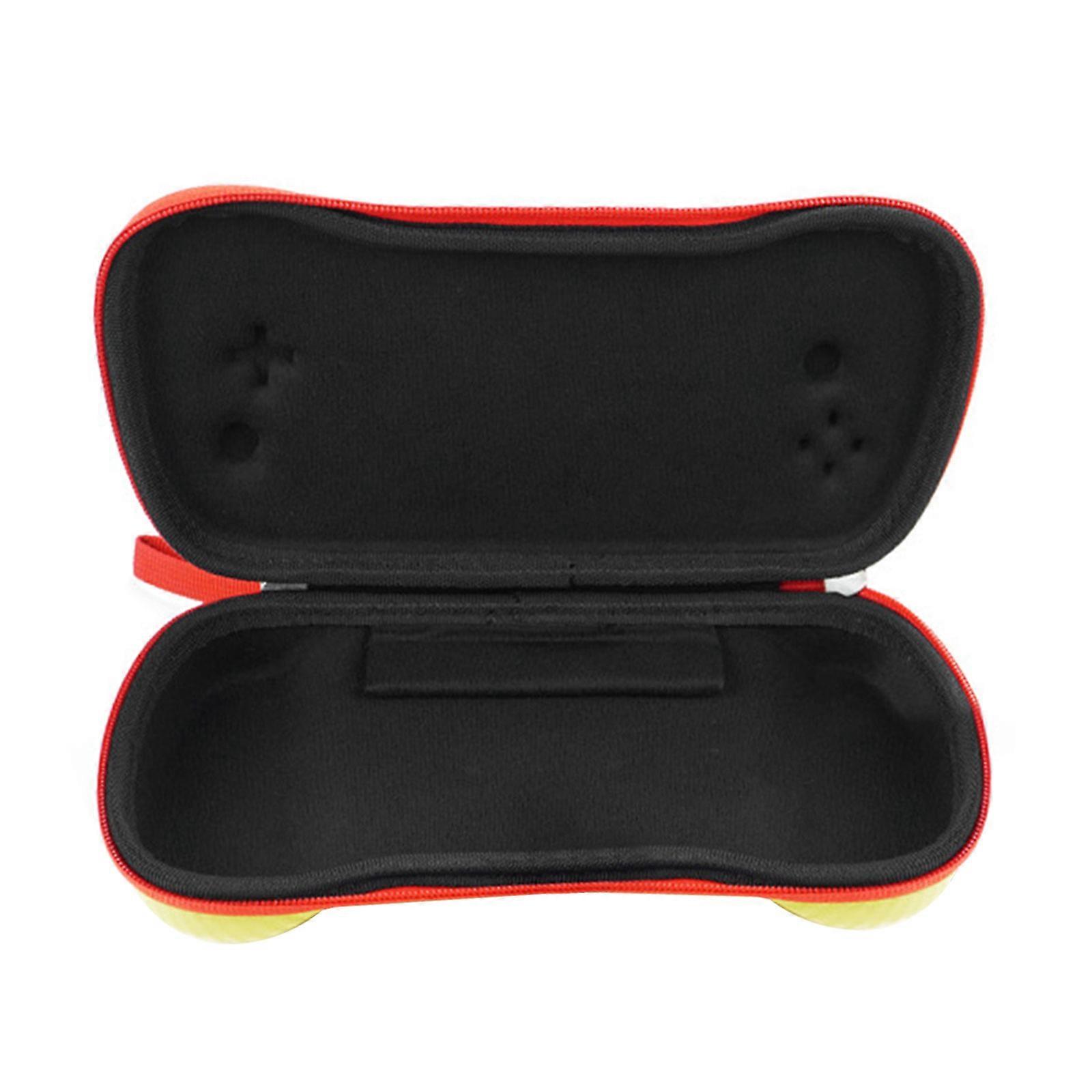 Console Hard Pouch EVA Bag for RG557 Shockproof Protector Carrying Case with Lanyard Scratchproof Storage Box  Yellow