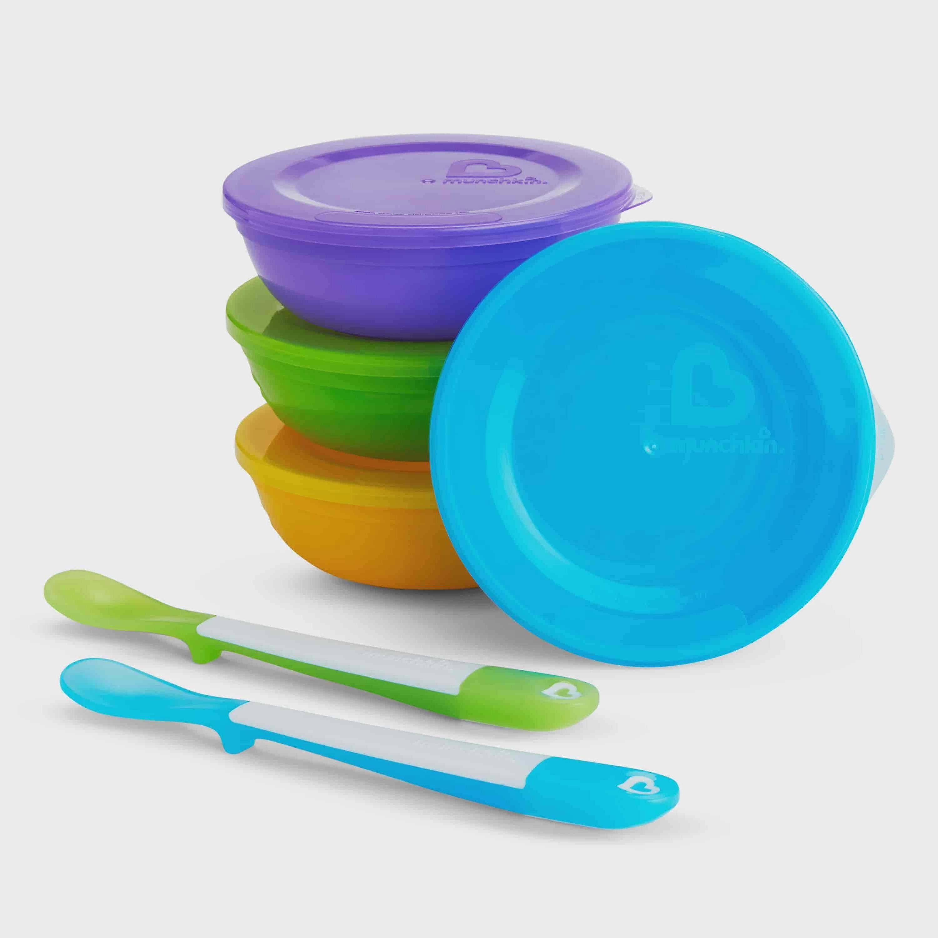 Munchkin Love-a-bowls Toddler Feeding Set, Multi-color, 1 Ea