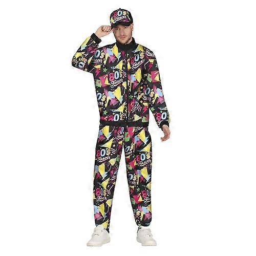 Fiestas Guirca Mens Patterned 80s Tracksuit