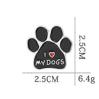 Heart-Shaped Dog Paw Collar Set, Summer Silk Scarf Buckle, Promotional Accessory Gift