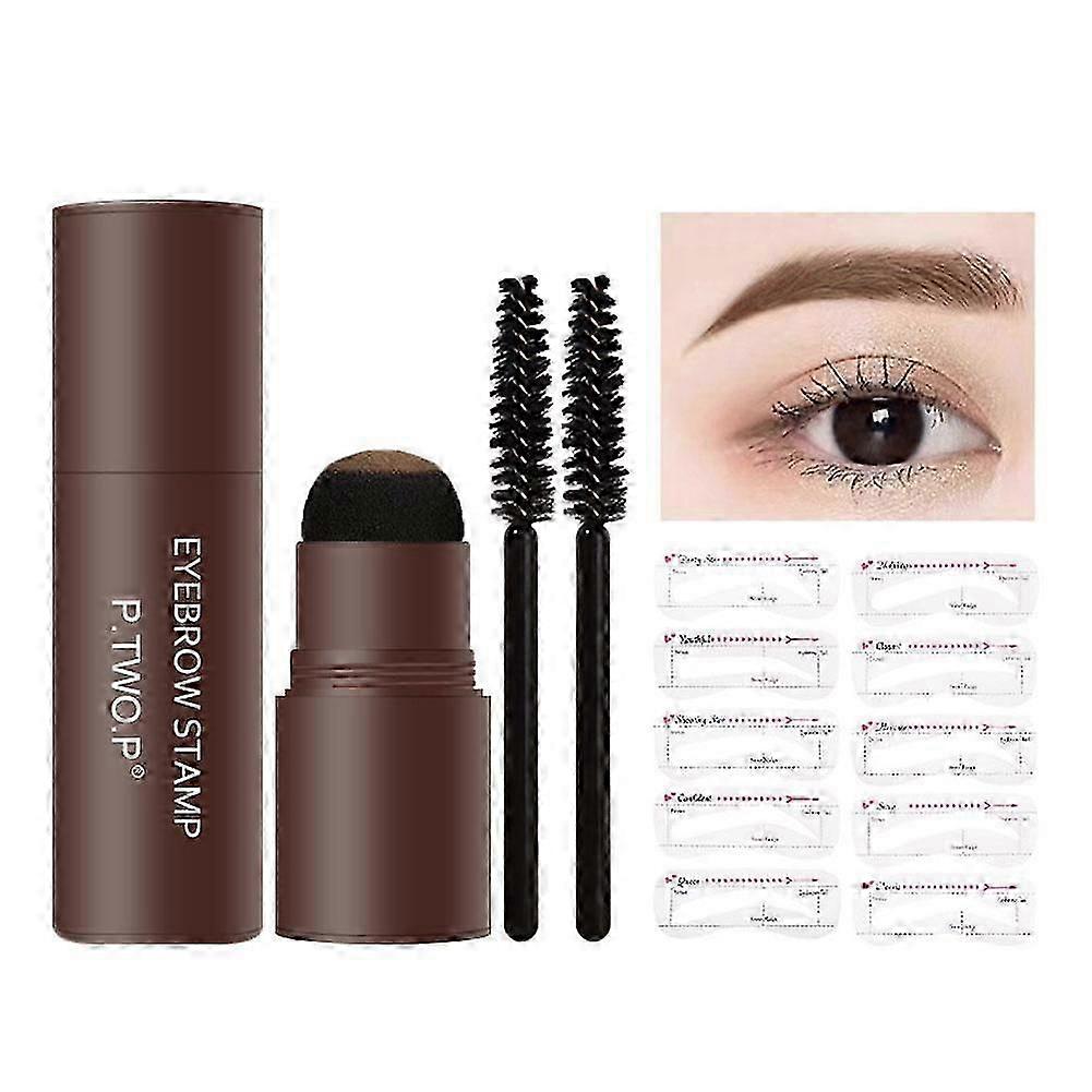 Waterproof Eyebrow Stamp for Effortless Brows Long-Lasting Sweat-Resistant Natural-Looking Makeup Ideal for Beginners and On-the-Go Touch-Ups