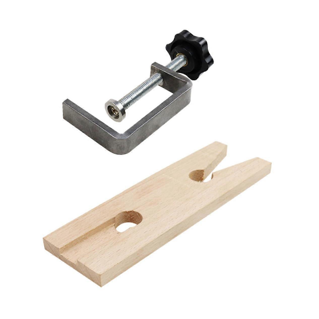 Jewelry Tool Canting Table With Wood Clamp, Portable Fixed Clamps For Woodwork Workbench, Precision Crafting