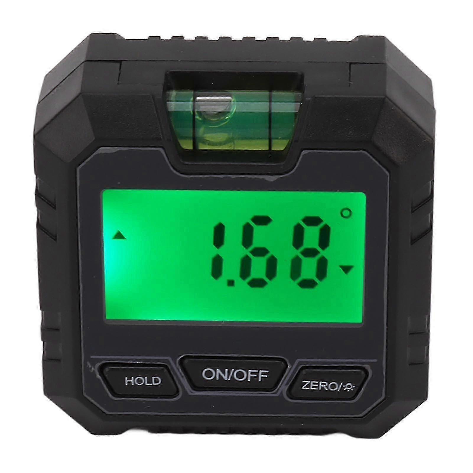Digital Angle Gauge Protractor ABS Mini Digital Level Box Angle Finder Gauge Meter with Magnetic Base for Carpentry Building Masonry Bevel Black 2025