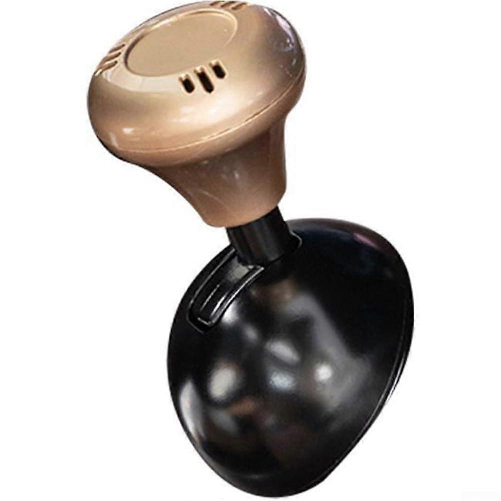 Car Engine Start Stop Button Cover Zinc Alloy Golden Push to Start Protection Compatible with Most Vehicles