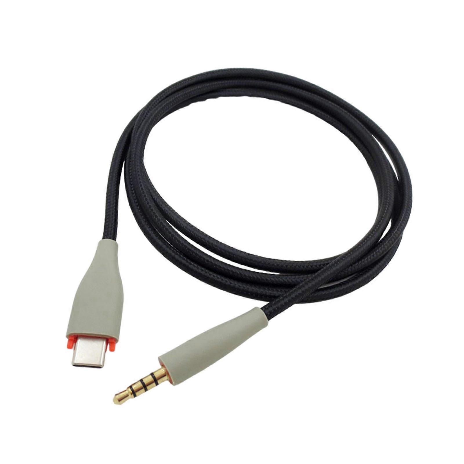 ヘッドセット接続ミュージックケーブル、3.5mm音楽付き、150クリアサウンド出力グレー