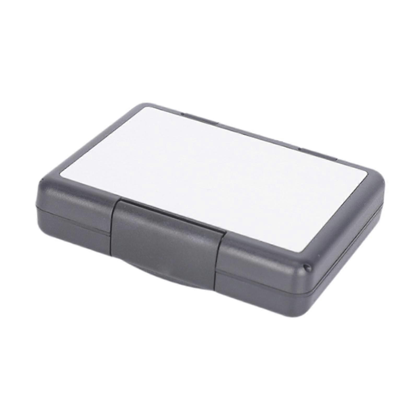 Memory Cards Case Dustproof Compact Multifunctional Portable Protector Cover Black