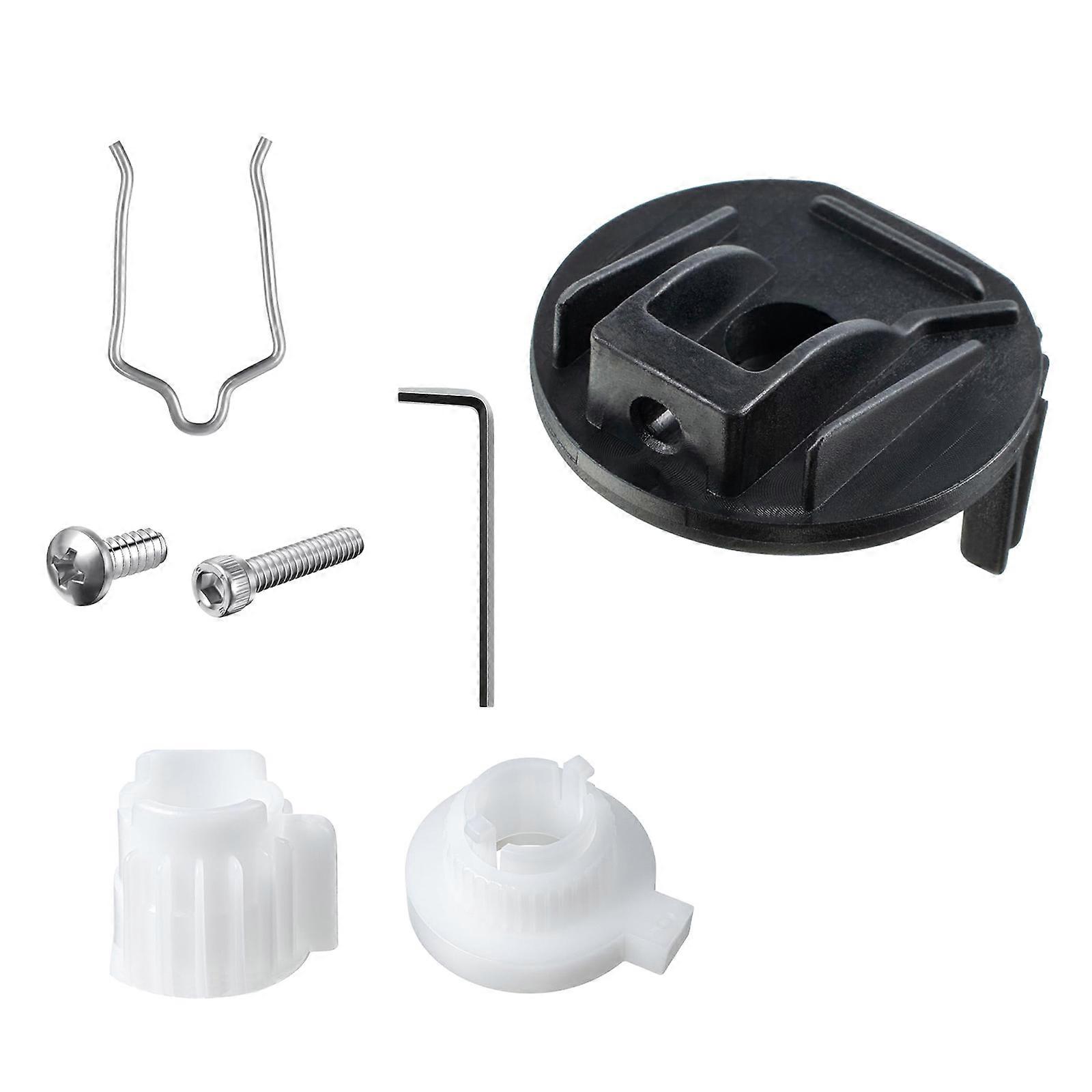 Plastic Shower Handle Replacement Part Adapters Set for 116653 Bathtubs Faucet Valves Repair Accessory with Cartridges Multicolor