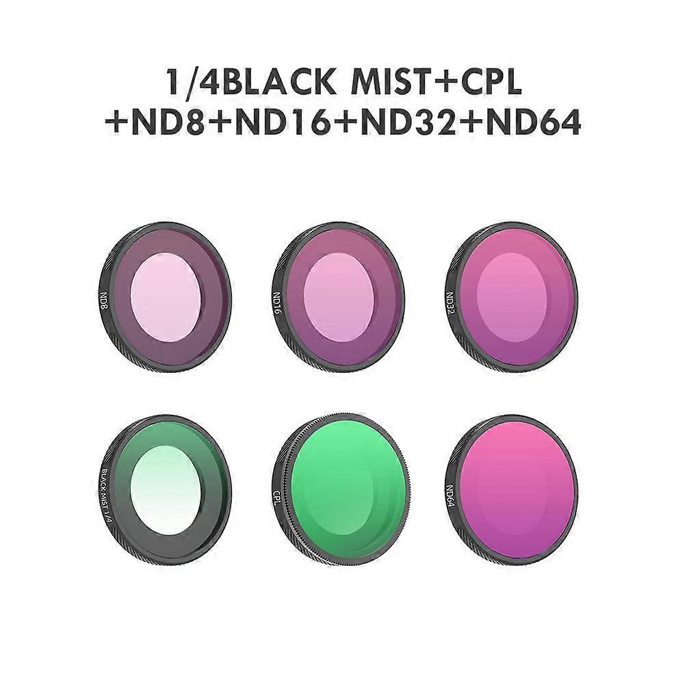 For Insta360 GO Ultra Filter Kit ND CPL Multi-Coated Aluminum Frame Portable Case