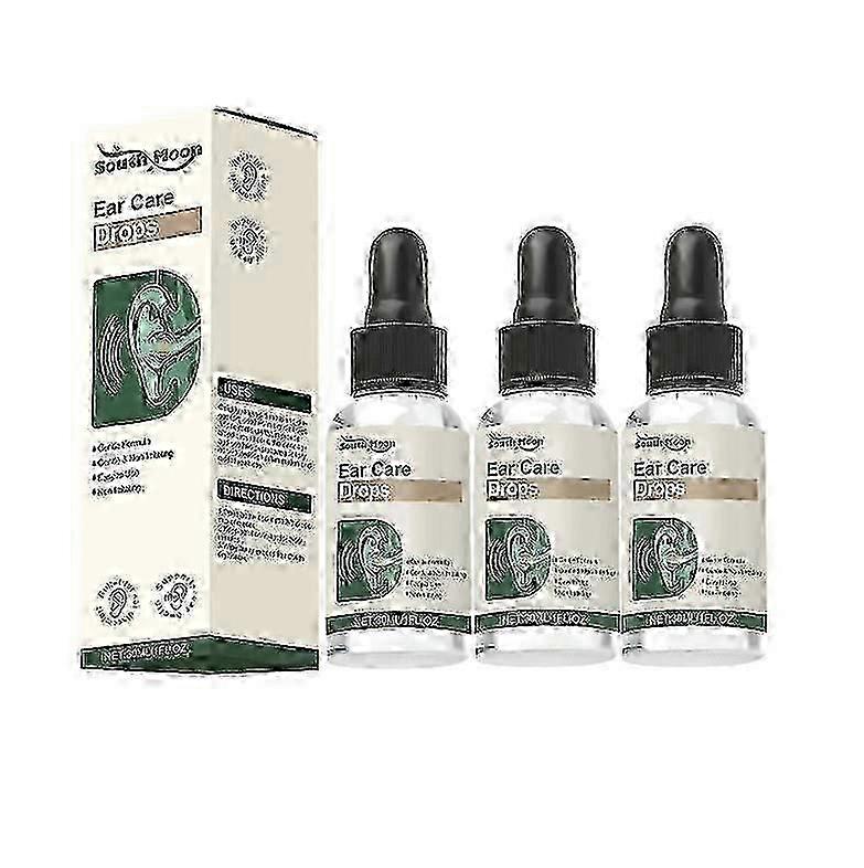 1-5X Ear Care Drops for Ringing Ears, Gentle Formula Ear Drop with Natural Botanical Extracts for Tinnitus Relief