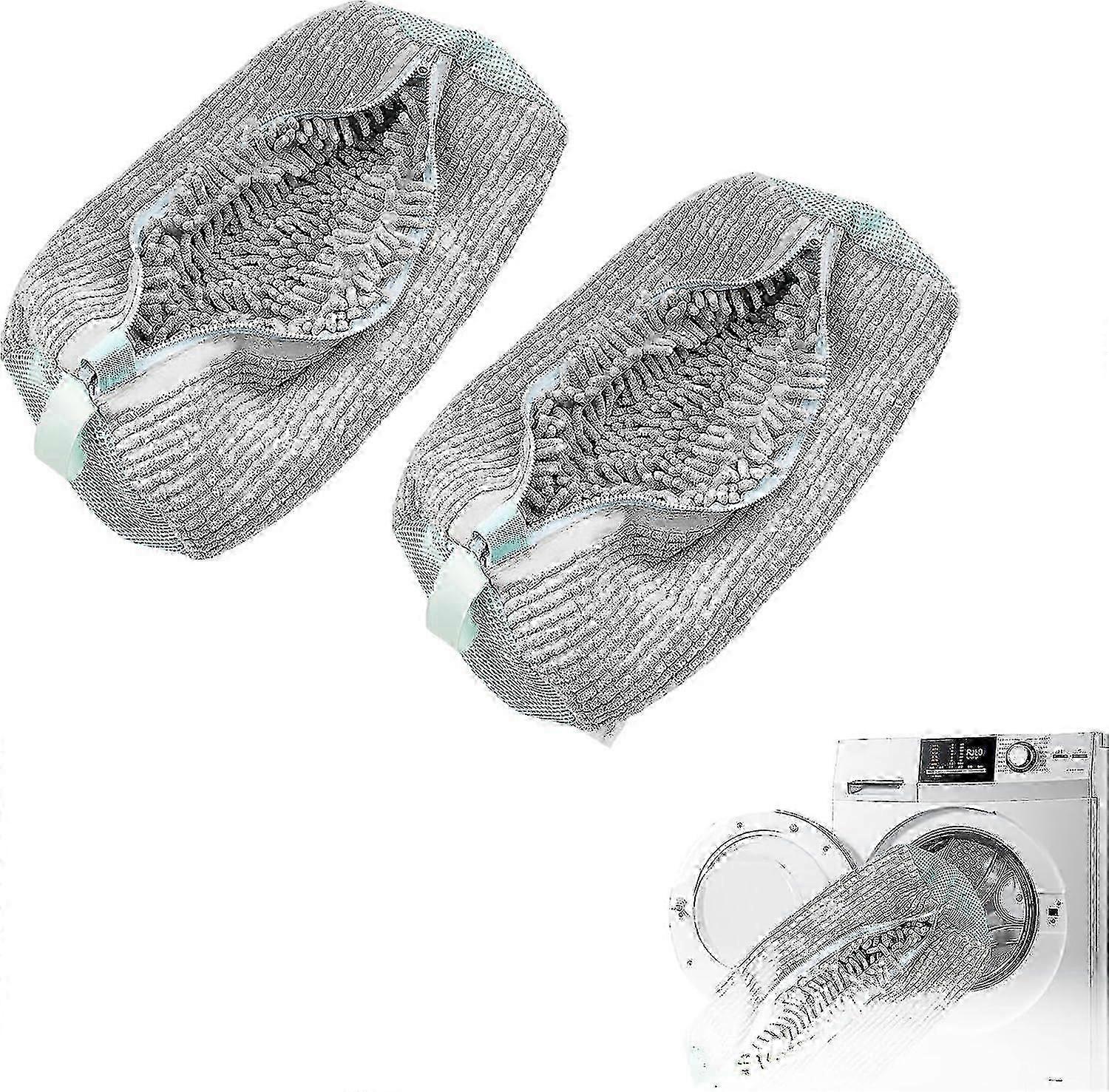 Shoe washing bag for machine, reusable laundry protector for all sizes