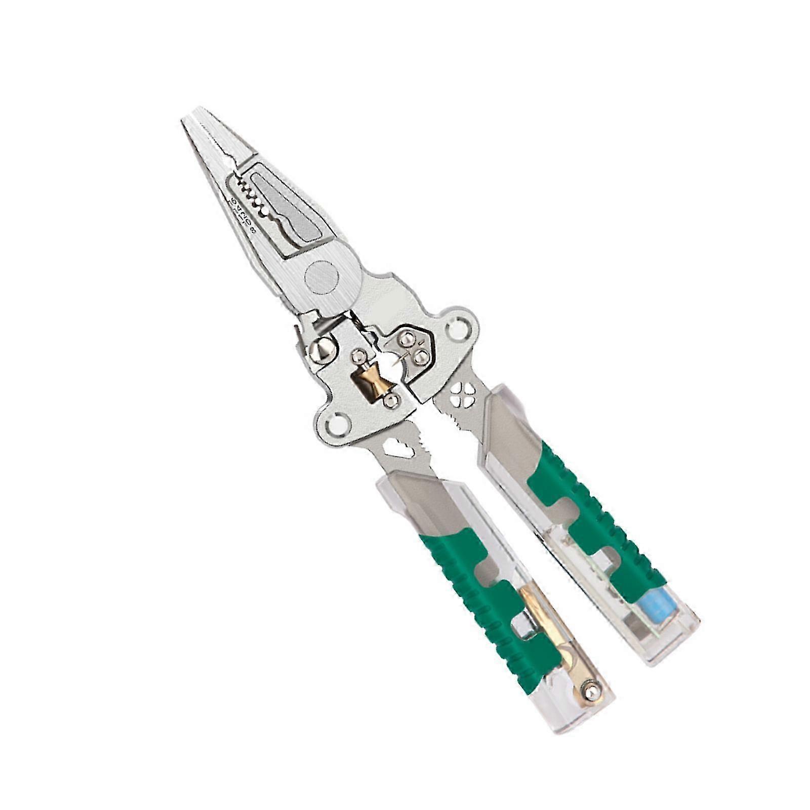 Ergonomic Bending Wire Dancer With Potential Transducer For Safe Electrical Repairs And Wire Stripping Multicolor