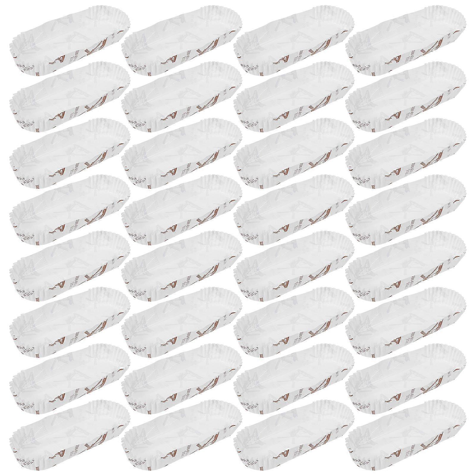 Paper Hot Dog Trays Grease-Proof Material for Serving 100Pcs Multi
