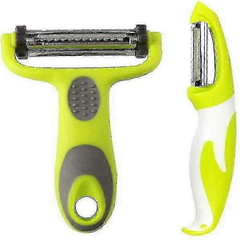 2pcs Professional 3-in-1 Vegetable Peeler And Fruit Peeler