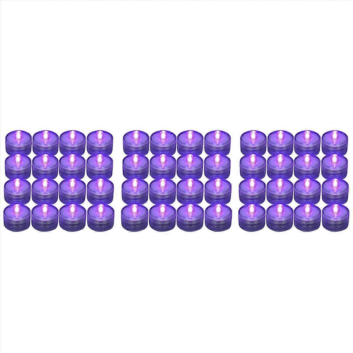 12Pcs Submersible LED Light, Candle Tea Lights,Battery Operated