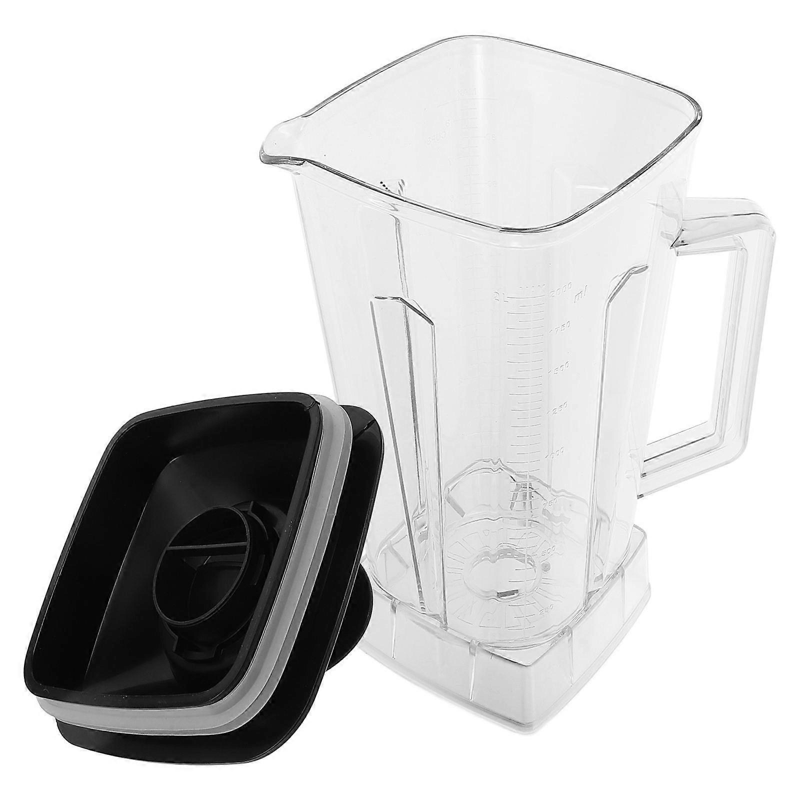 Clear Plastic Blender Cup Replacement for Blending Functions 1Set