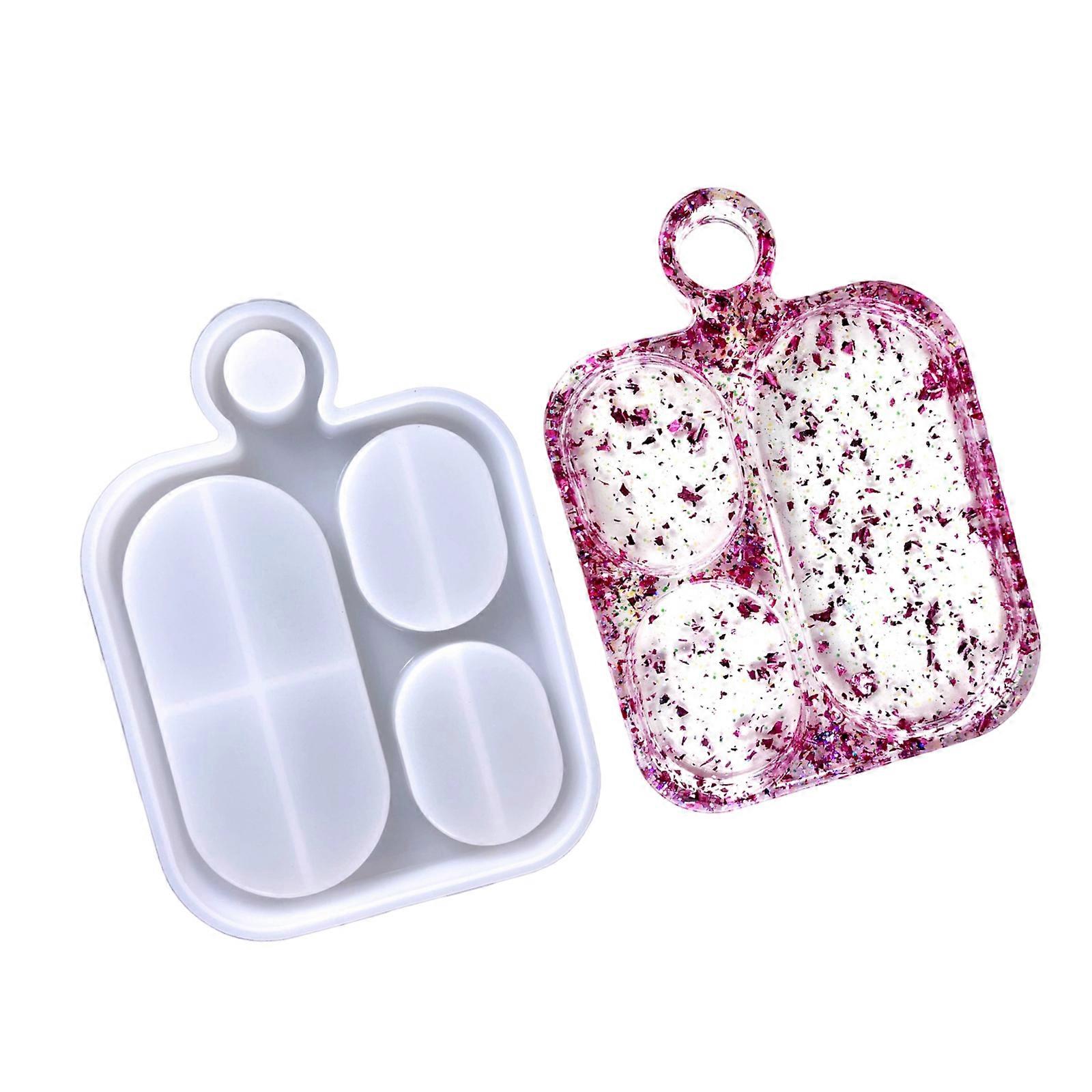 Silicone Mould for Crafting Hook Trays and Desktop Storage Organizers Home Decoration and Small Item Management Multicolor