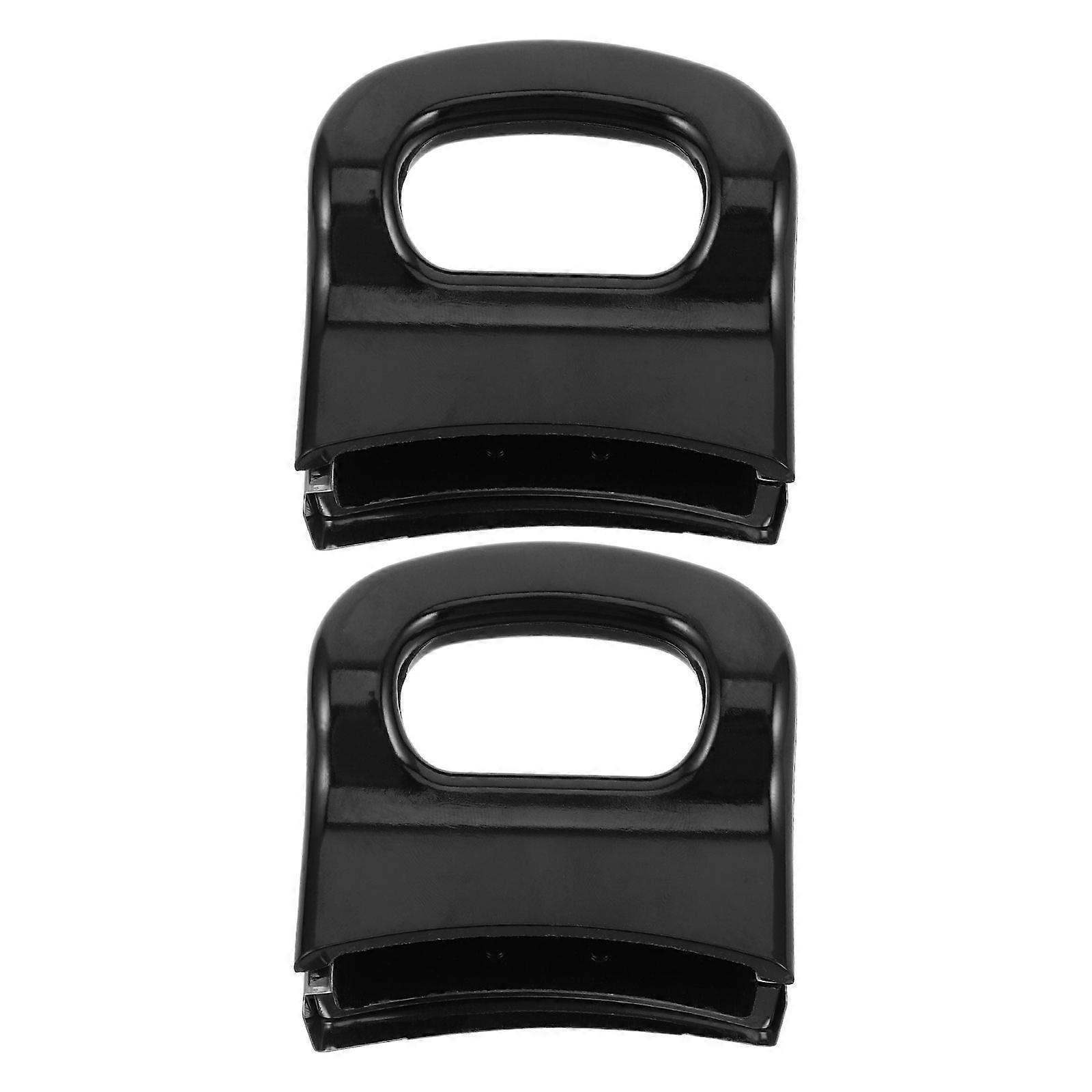 Black Plastic Pressure Cooker Handles Replacement 2Pcs for Cookware