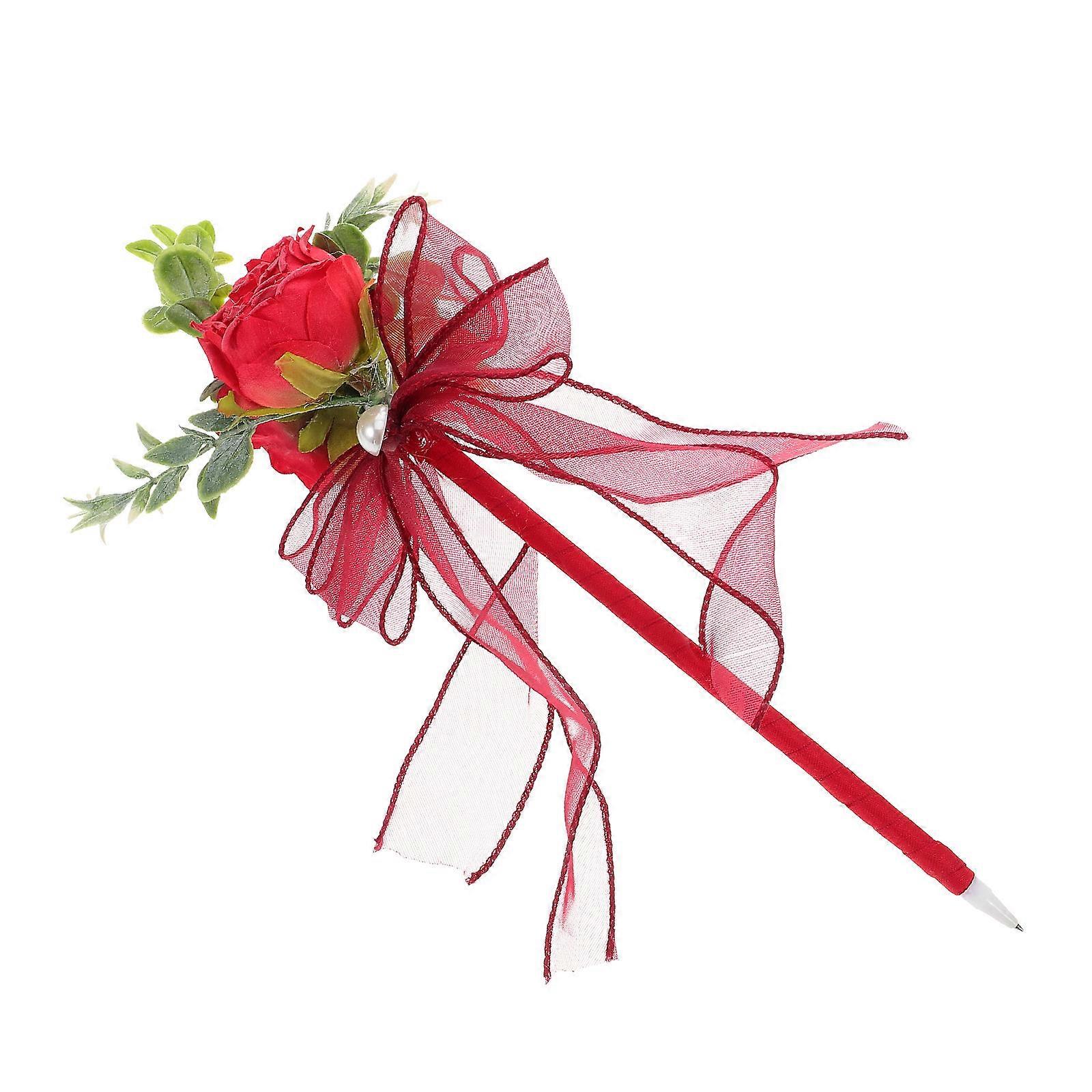 Rose Ballpoint Writing Pen for Writing Creative Artificial Design