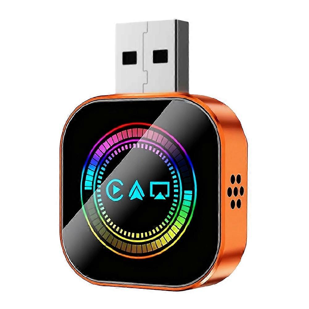 3-in-1 Wireless Carplay Adapter Airplay Android Auto Smart Carplay USB Dongle Plug and Play Wired Carplay to Wireless