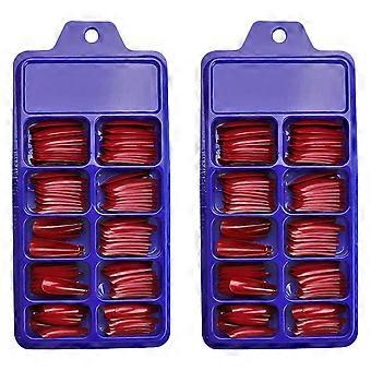 Press on Nails Ballerina False Nails for DIY Use 200Pcs Artificial Set