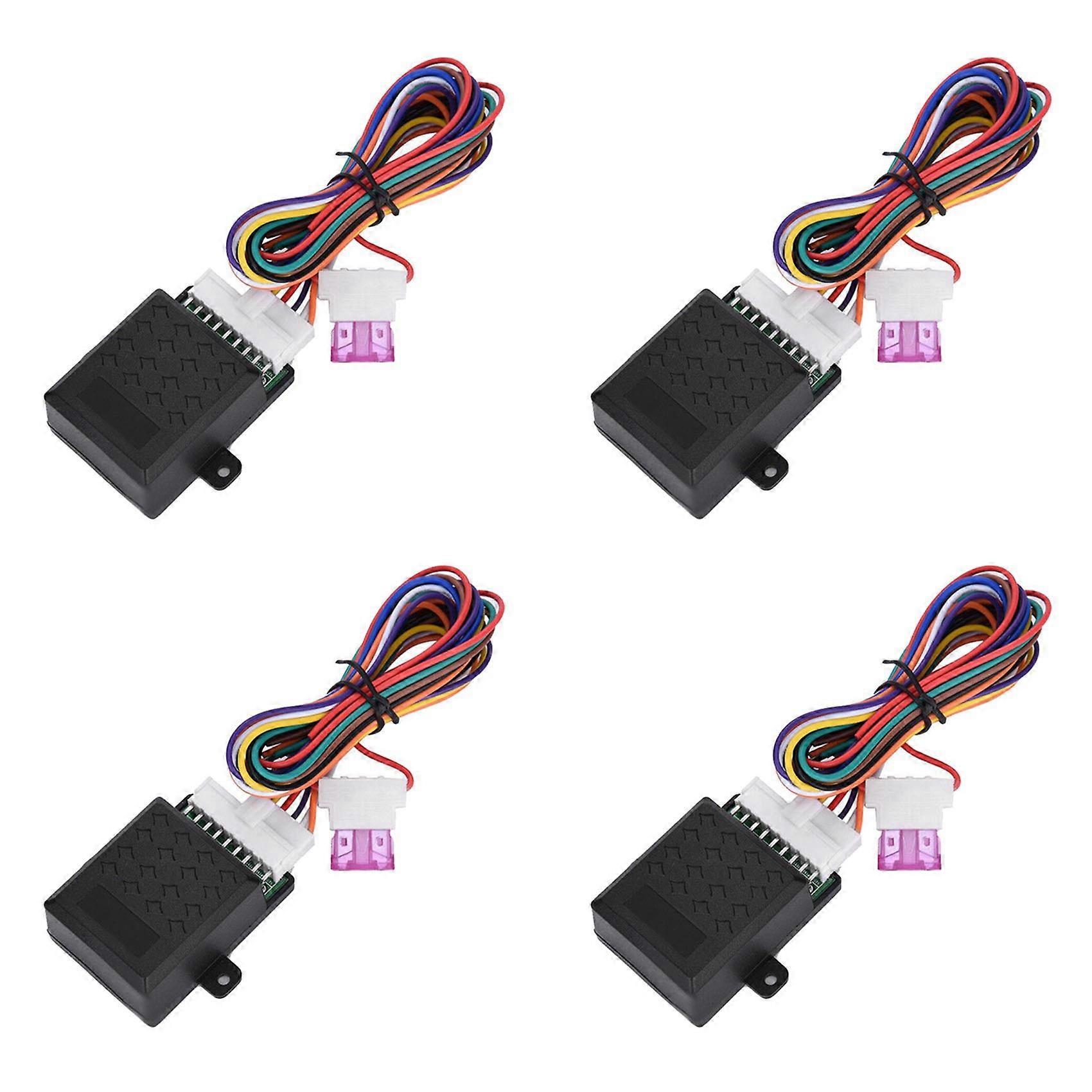 4X Auto Fold Unfold Side Mirror Rear View Mirror Folding Closer System Modules Universal Car