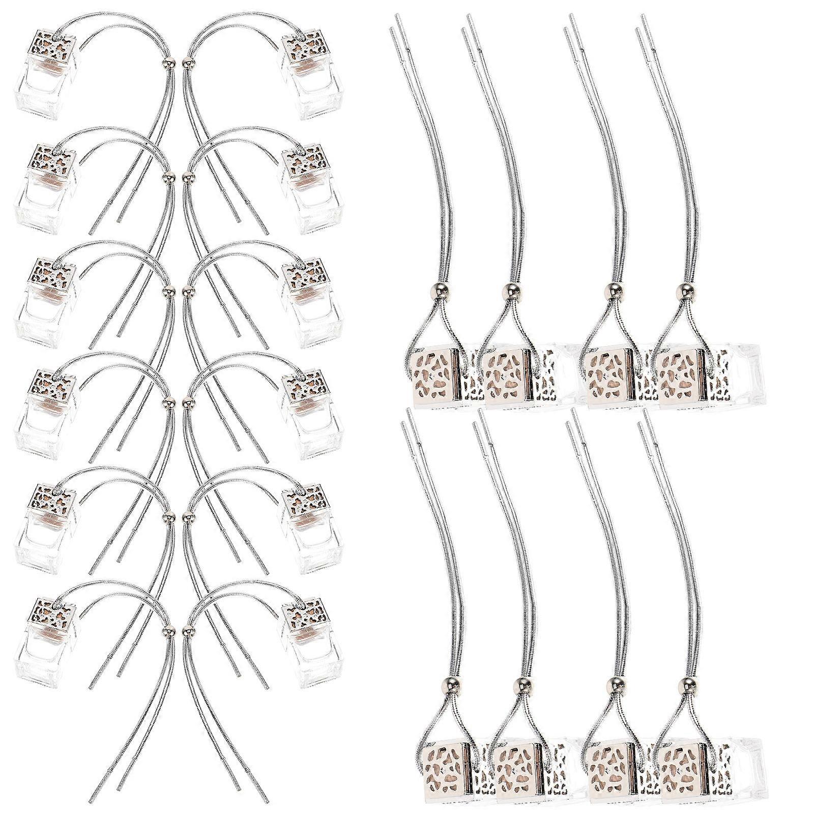 Refillable Glass Essential Oil Bottle Aromatherapy Container with 40Pcs