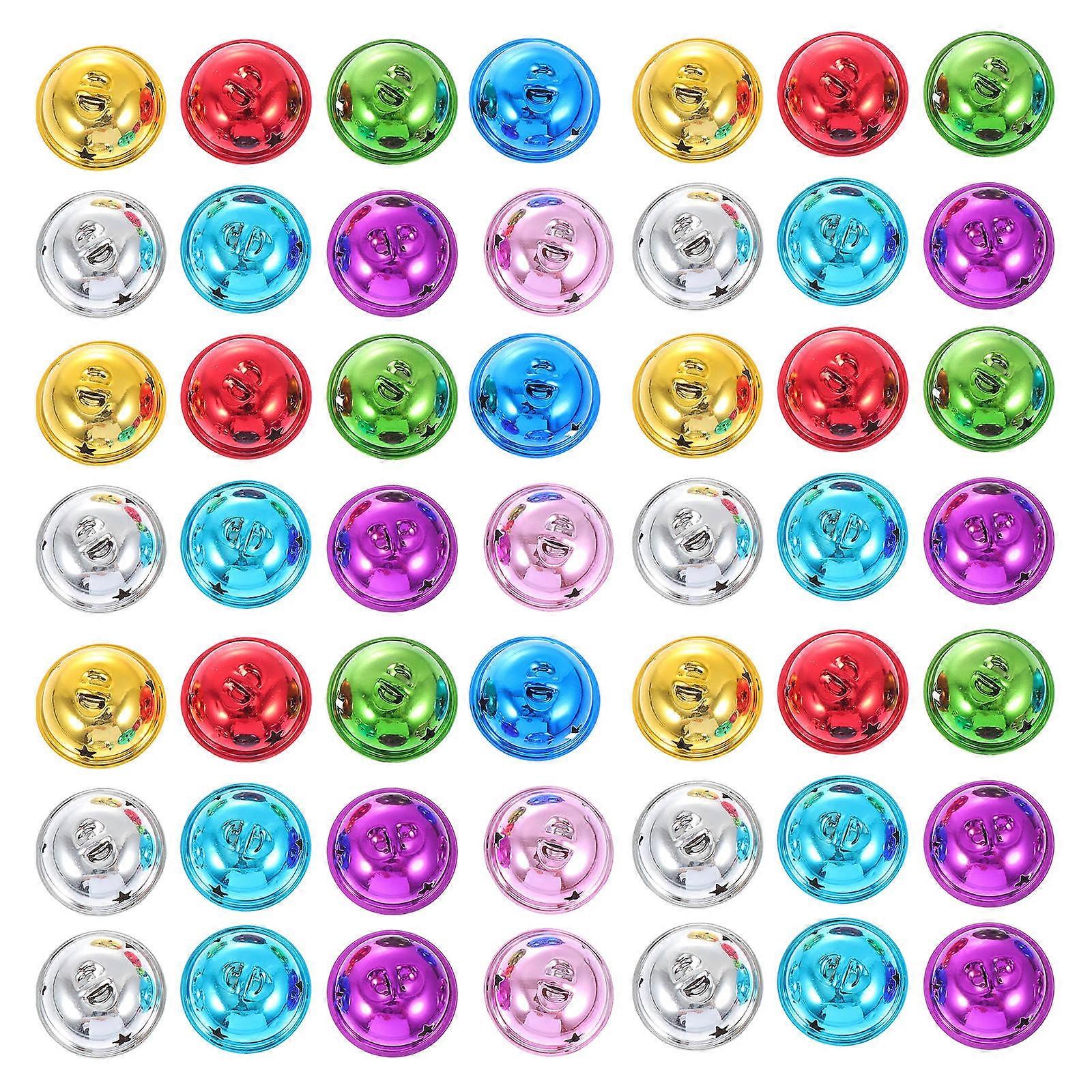 Bell Pendant Iron Bells for Decoration 90Pcs Assorted