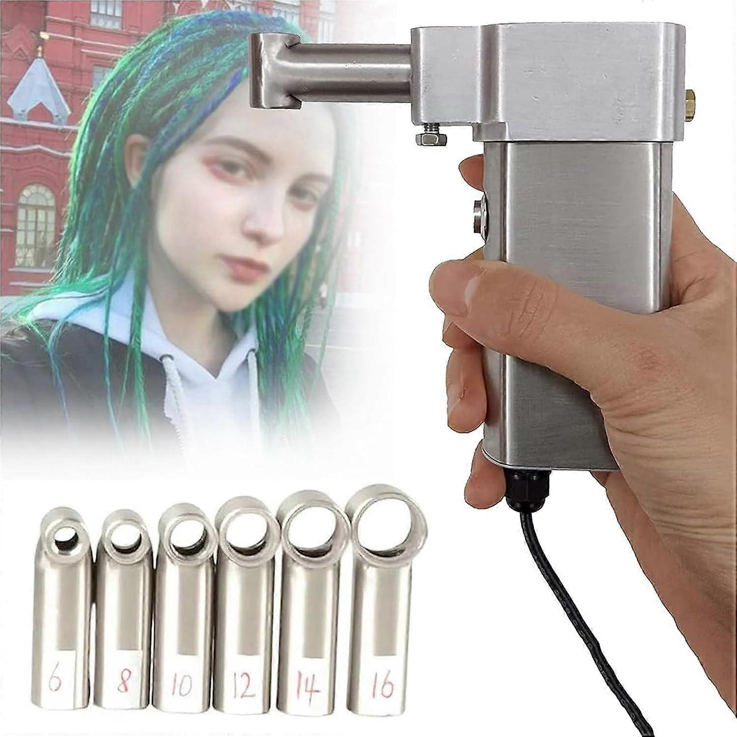 Automatic Dreadlock Maker with 20 Needles, Fast Crochet Hair Braiding Tool for Locs 16mm
