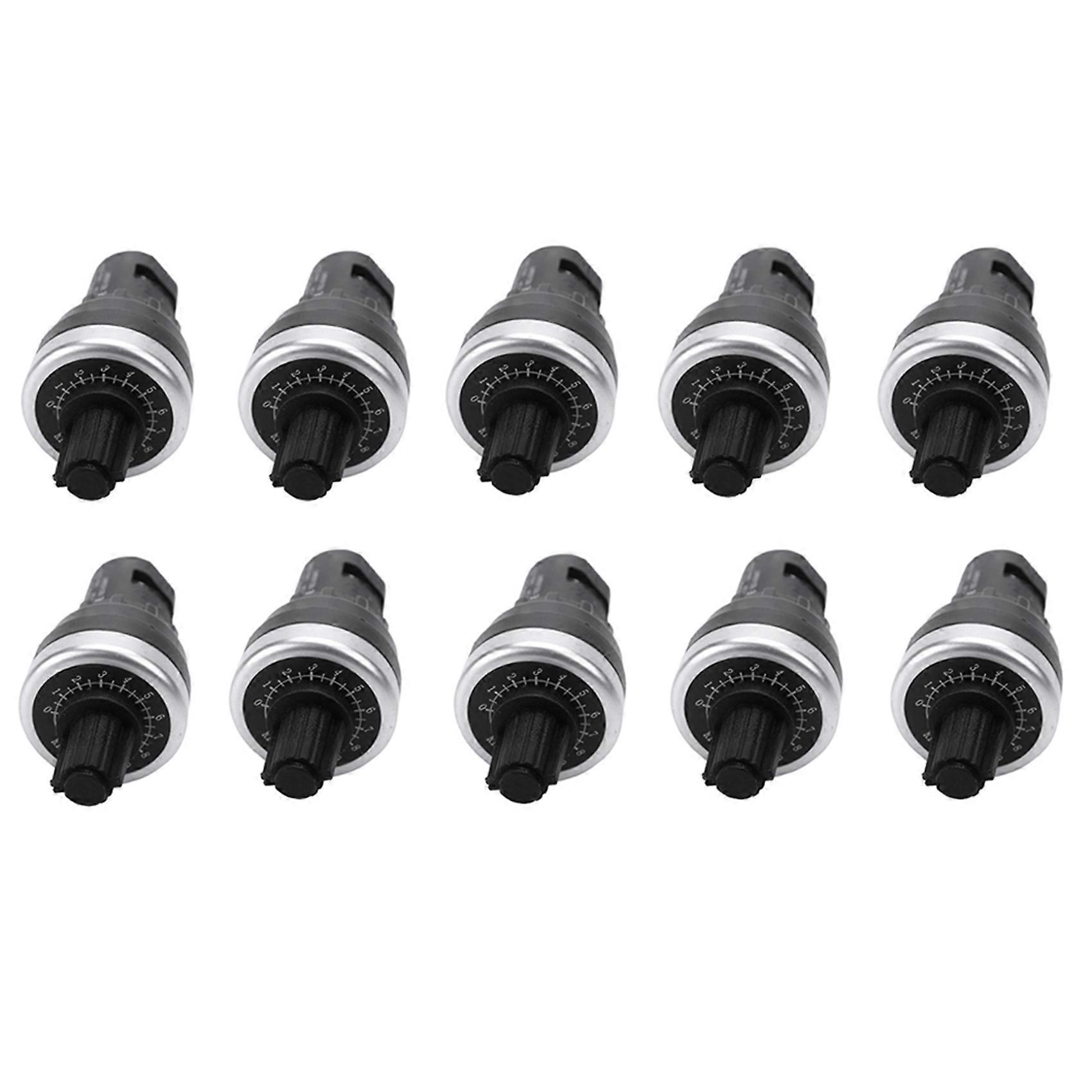 10X 10K Potentiometer 22mm Governor VSD VFD for Variable Speed Drive Inverter 