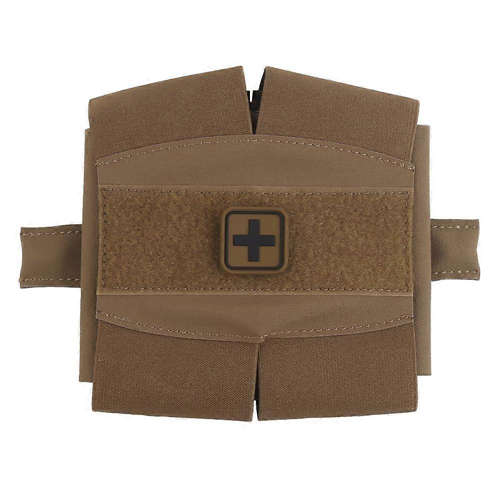 Tactical First Aid Kit Molle Pouch with Quick Access Split Design for Outdoor Camping Hunting