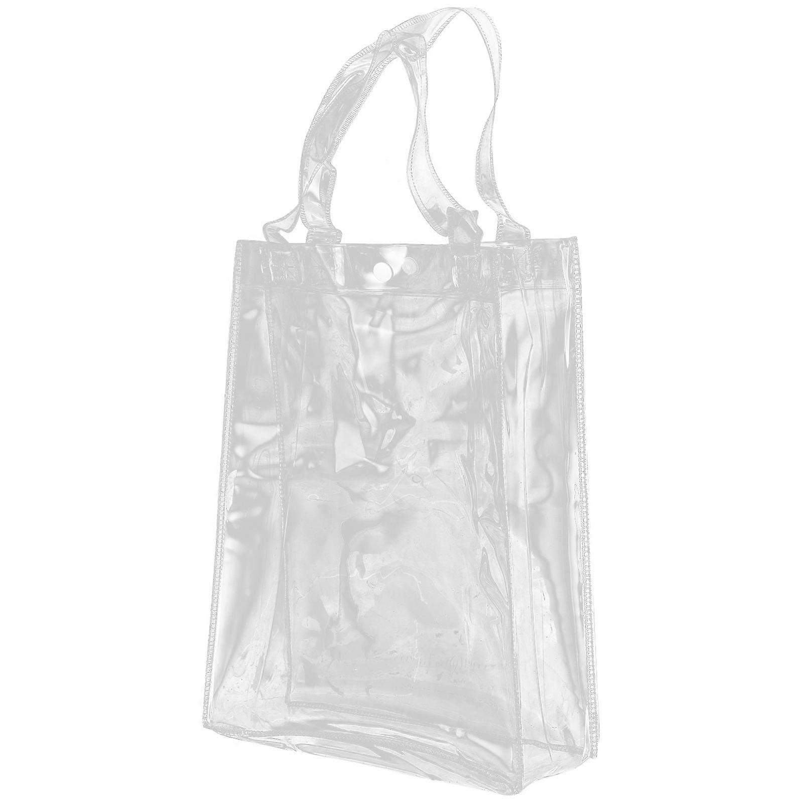 Document Folder Portable for Storage Transparent PVC Test Paper Bag