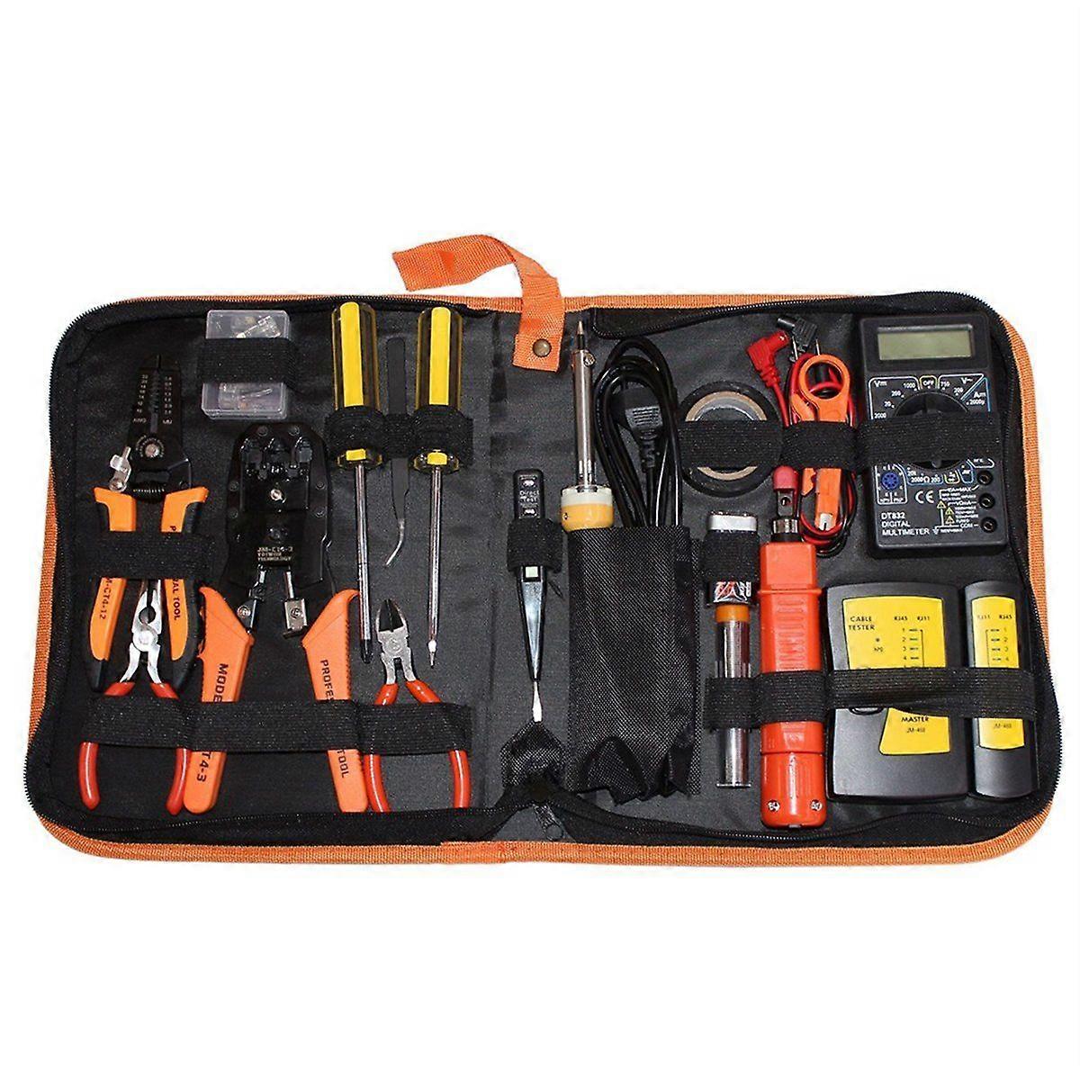 Network Maintenance Tool Set Network Maintenance Tool Set Network Maintenance Tool Network Cable Measuring Tool EU Plug