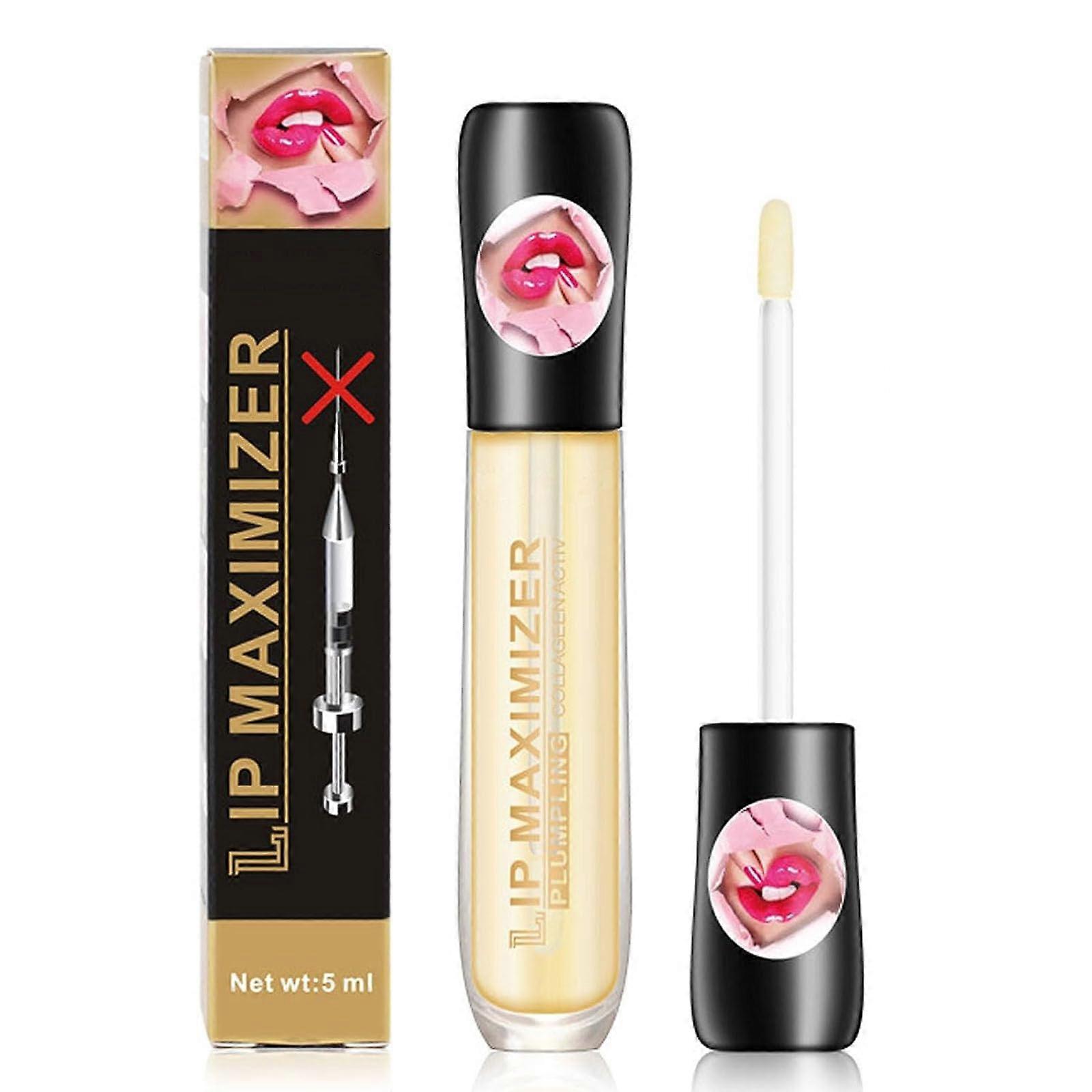 Vitamin E Lip Plumping Serum for Fuller Lips Hydrating Gloss with Smooth Finish 1Pc