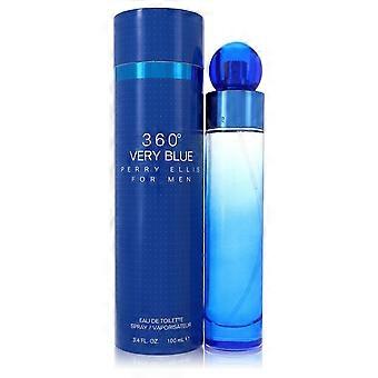  Perry Ellis 360 Very Blue by Perry Ellis - Eau De Toilette Spray 6.8 oz - Men 
